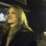 A lovely and charming young woman, who also acts. Hire her!